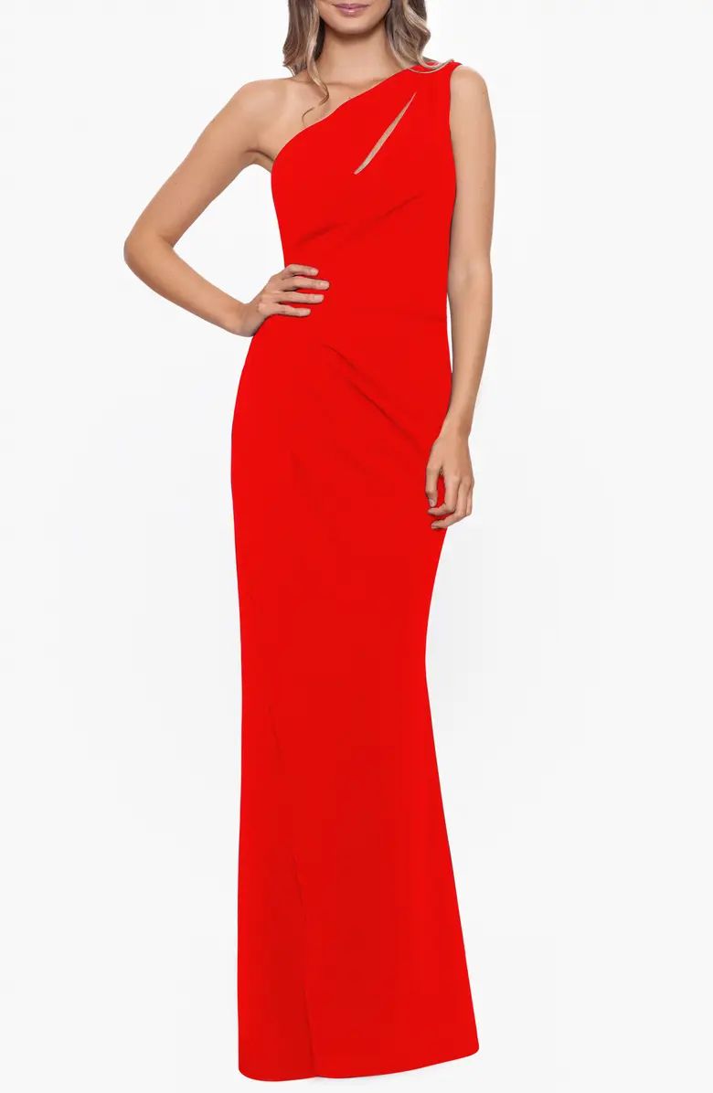 Cutout One-Shoulder Gown | Nordstrom