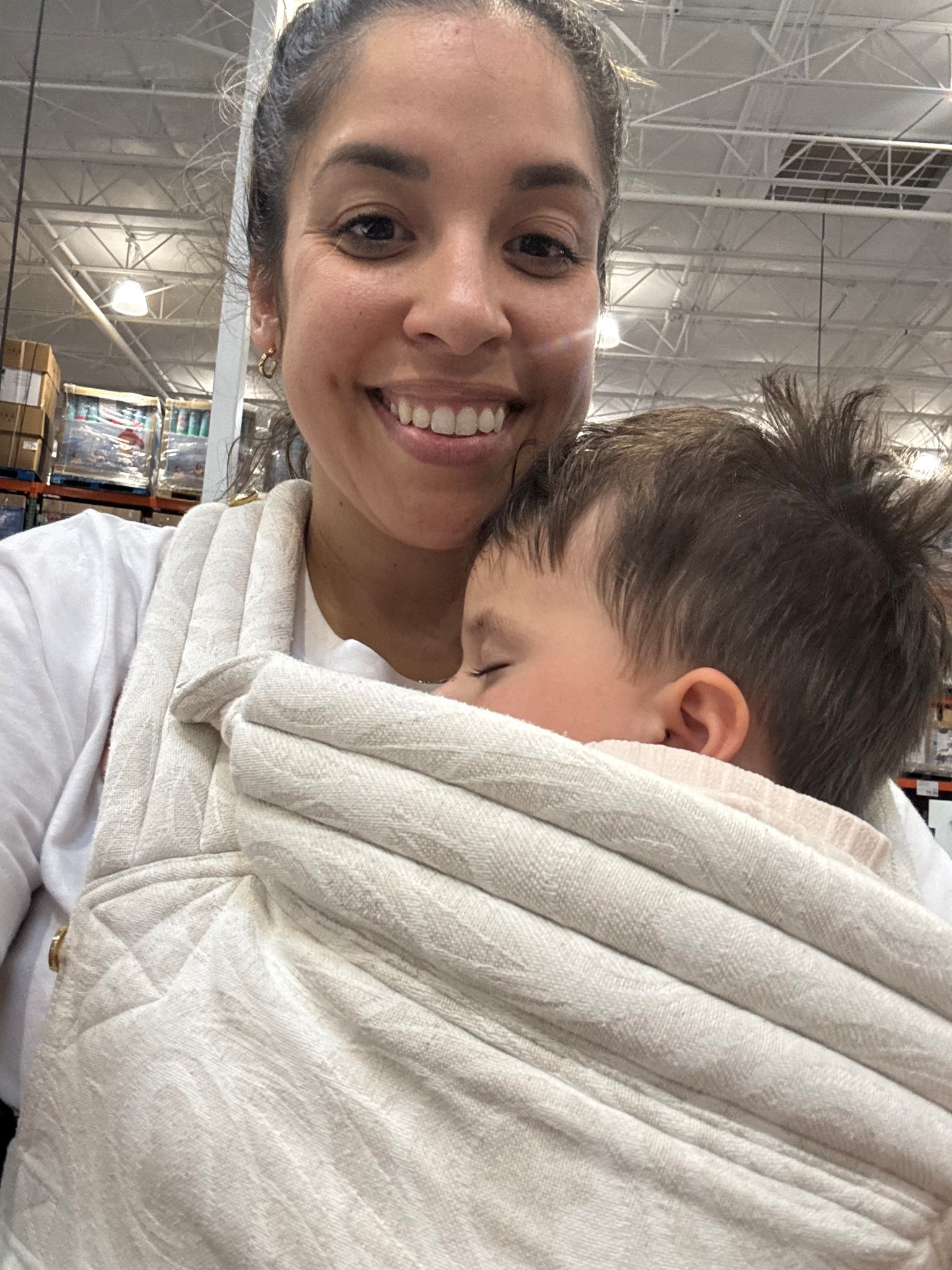 22 months of baby wearing and going strong 

#LTKBaby