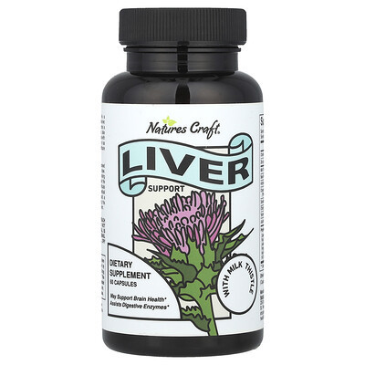 Nature's Craft, Liver Support, 60 Capsules | iHerb