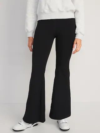 Extra High-Waisted PowerChill Crossover Flare Pants for Women | Old Navy (US)