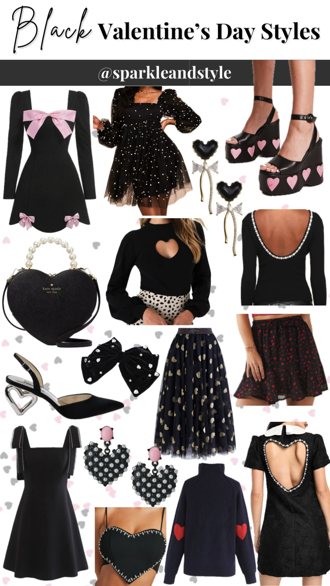 Black Valentine’s Day Styles 🖤

Valentine’s Day, Valentine’s Day outfits, vday outfits, vday styles, Valentine’s Day dresses, Valentine’s shoes, Valentine’s Day romper, Valentine’s Day heels, Valentine’s Day jewelry, Valentine’s Day earrings, Valentine’s Day skirts, Valentine’s Day, Valentine’s Day purses, Valentine’s Day sweaters, Valentine’s Day tops, Valentine’s Day accessories, black and pink bow dress, black pearl tulle dress, black heart bow earrings, black and pink heart platform wedges, black pearl heart purse, black heart cut out sweater top, black and pearl detail top, black heart heels, black heart hair bow, black and gold heart tulle midi skirt, black and red heart mini skirt, black tie strap dress, black and pink pearl heart earrings, black sweater with red heart elbow details, black heart crop top, black heart cut out back dresss

#LTKshoecrush #LTKfindsunder100 #LTKfindsunder50