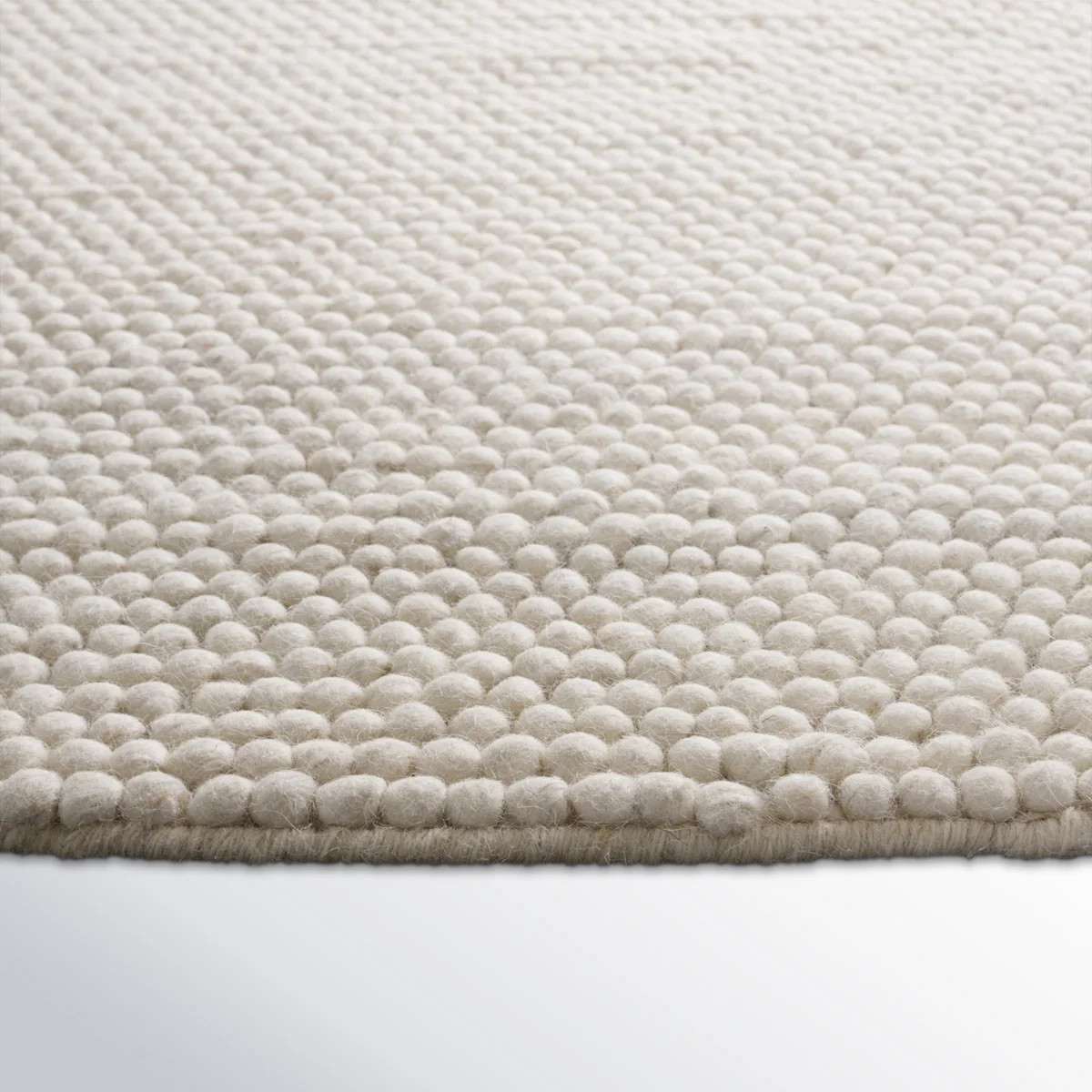 Birch Lane\u2122 Elle Ivory Hand-Woven Wool Rug & Reviews | Birch Lane | Birch Lane