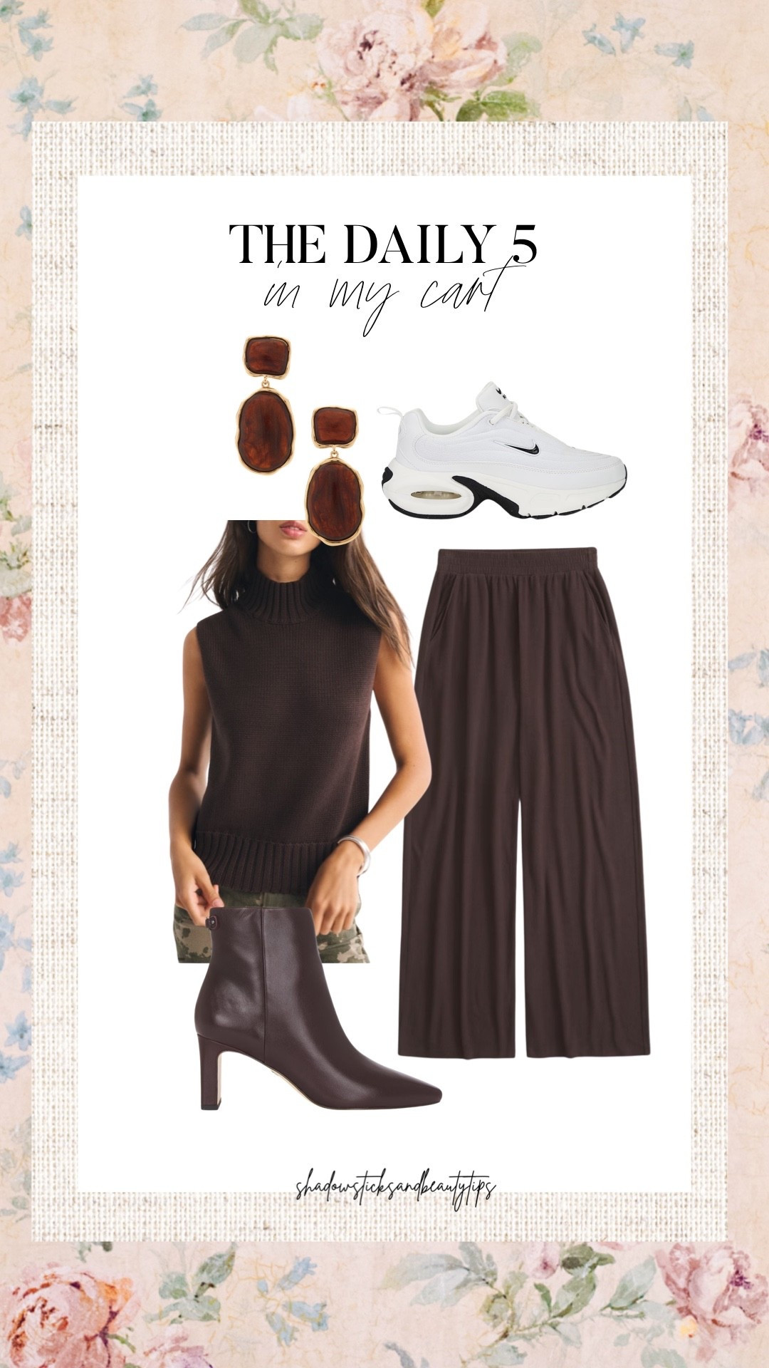 Fall accessories, fall sweaters, fall shoes 

The daily 5

#LTKSeasonal #LTKStyleTip #LTKShoeCrush