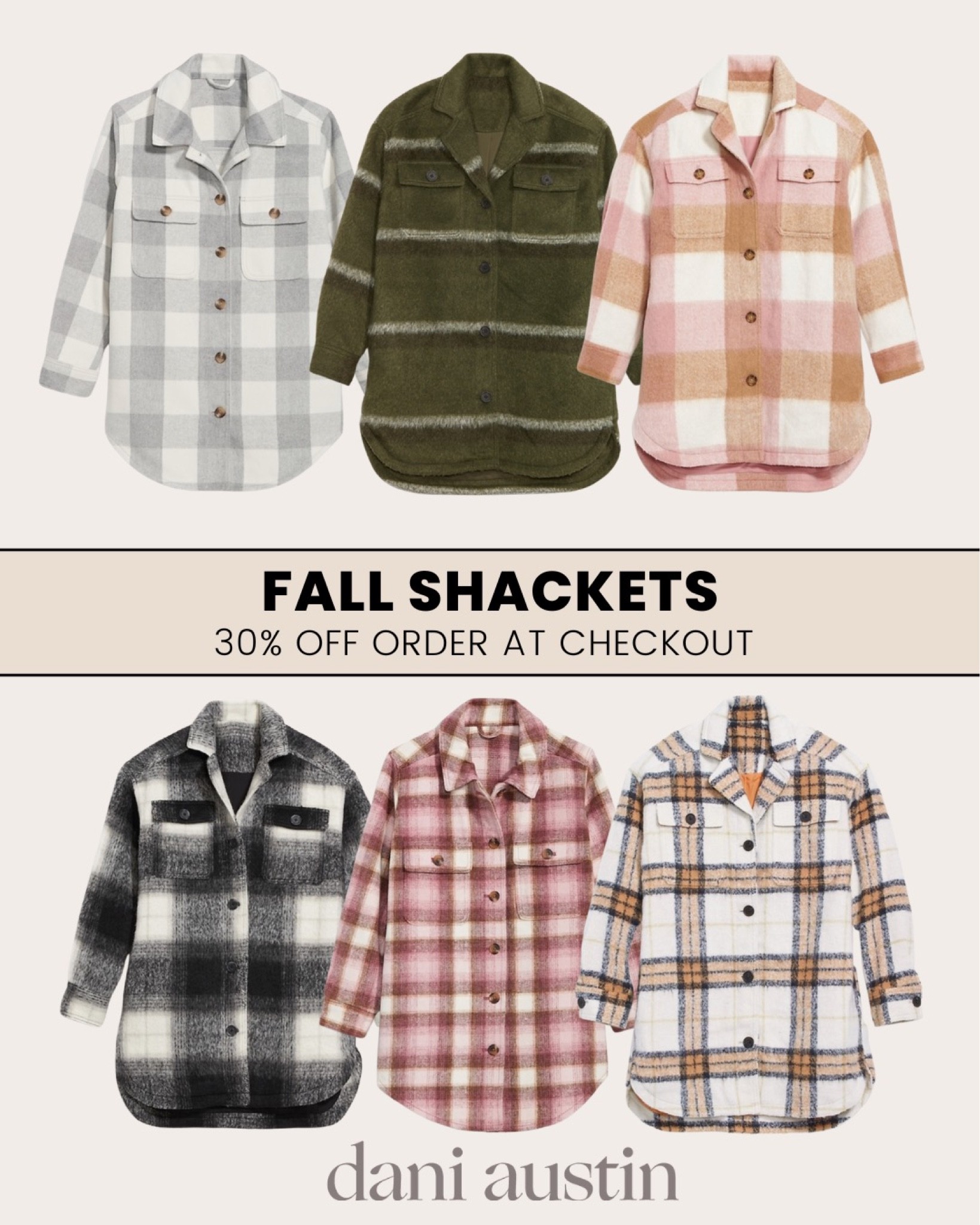Fall shackets on sale today for 30% at old navy! So cute and perfect for the fall season 🤩

I’m normally a size small in shackets/flannels! 

#LTKstyletip #LTKSeasonal #LTKsalealert