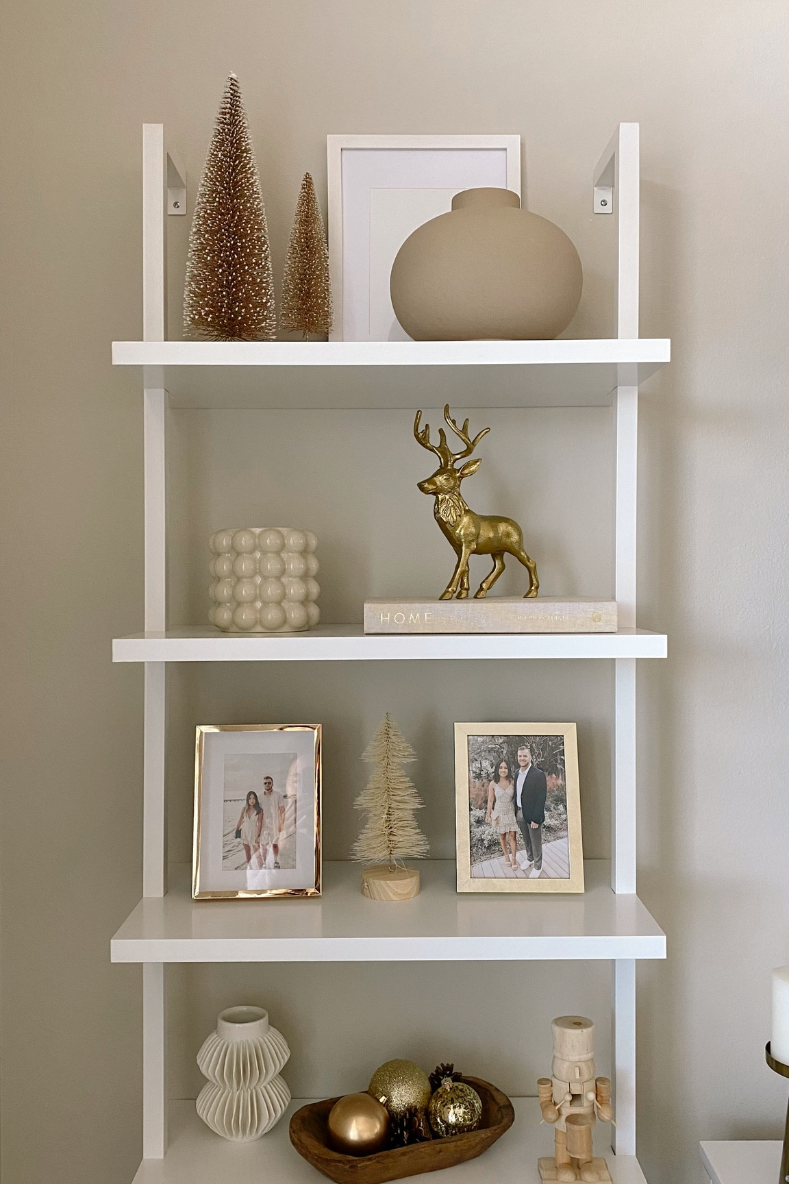 Christmas decor for our shelf

#LTKunder50 #LTKHoliday #LTKSeasonal