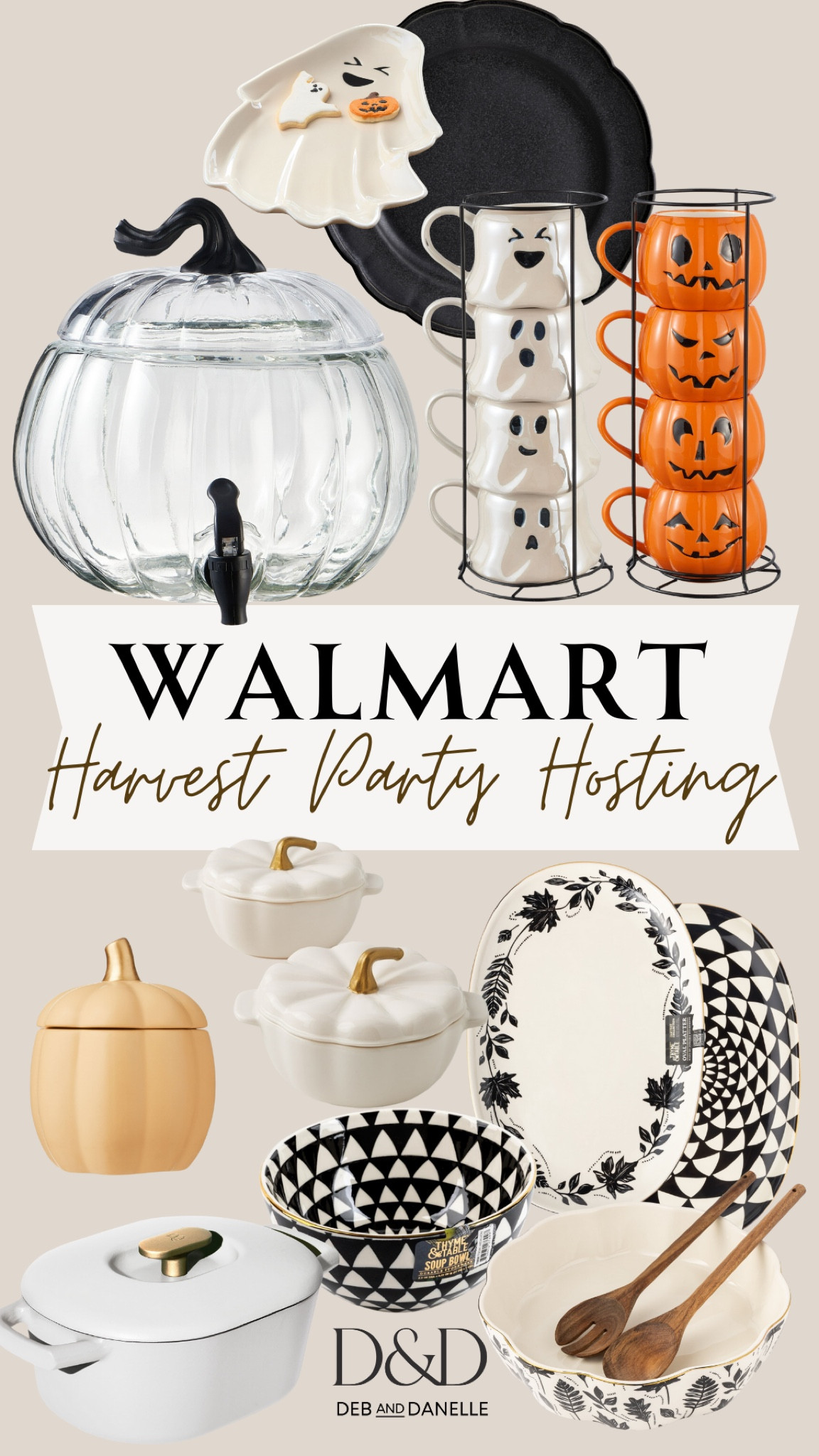 We are hosting a harvest party at our home for our friends, so we are currently rounding up a bunch of hosting items from Walmart that stick to the Halloween / Fall decor theme. We found so many great options. 

#LTKHome #LTKFindsUnder50 #LTKSeasonal