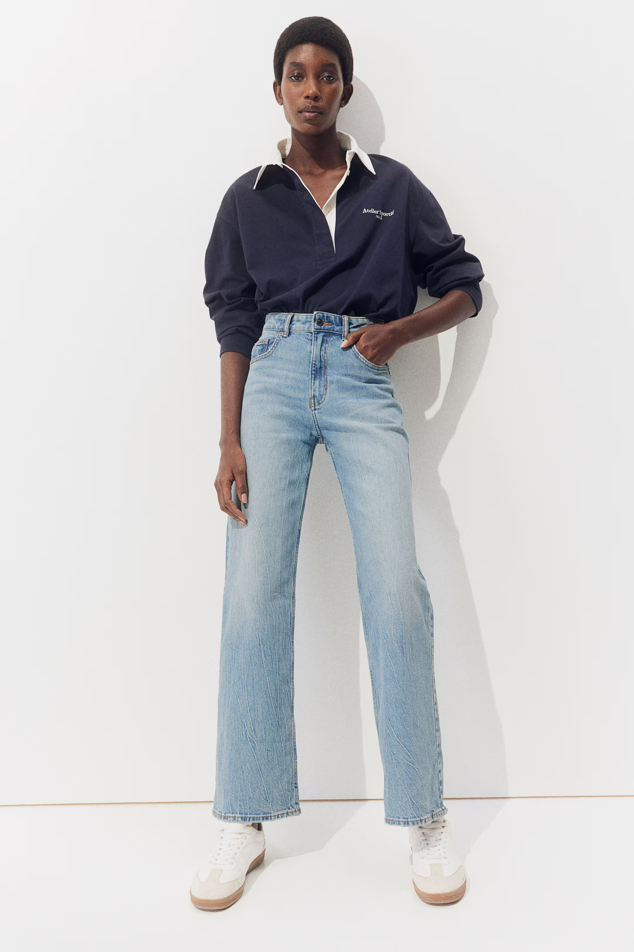 Wide High Jeans | H&M (US + CA)