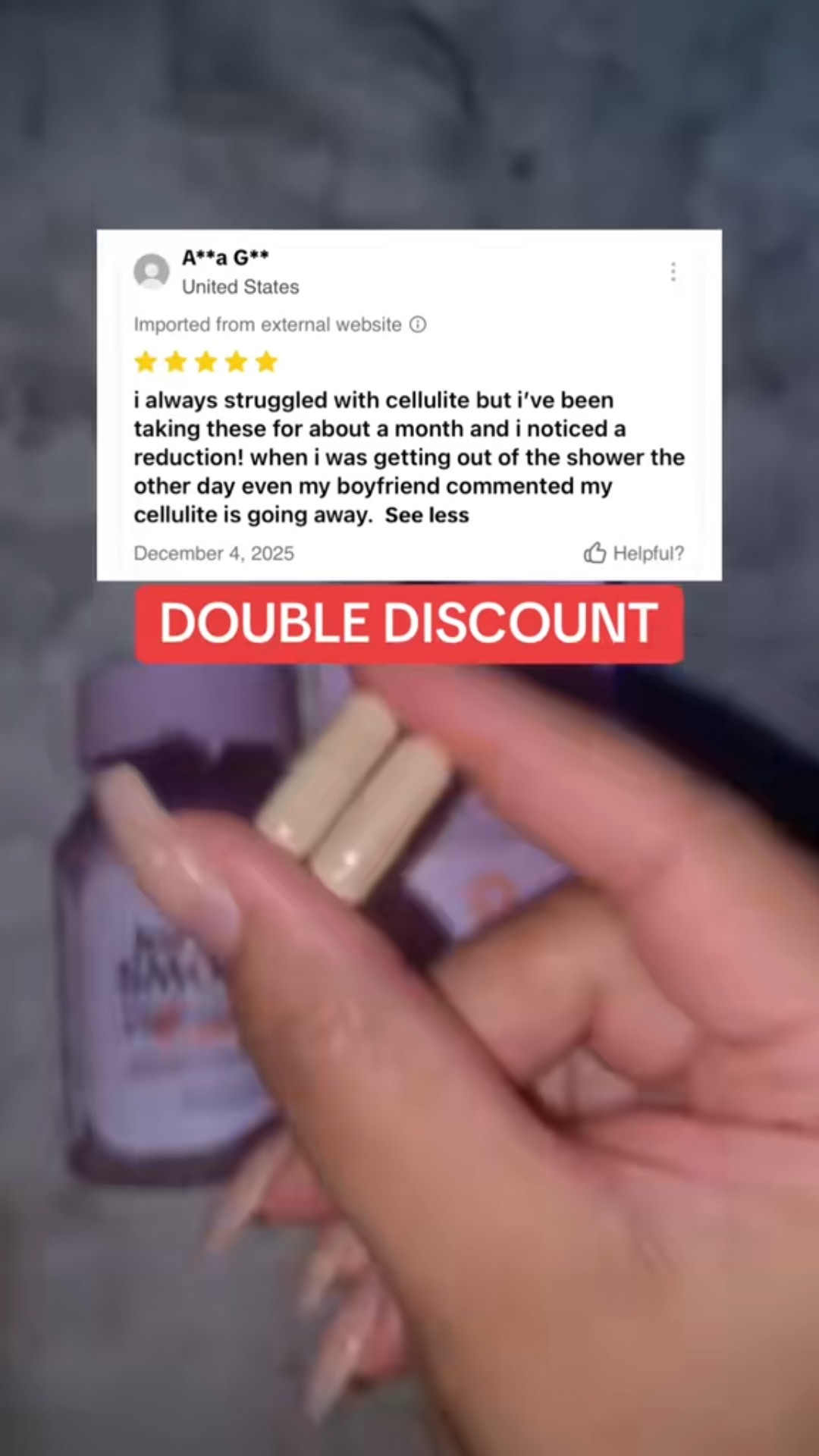 Lemme cellulite supplements HYALAURONIC acid serum and collagen for skin smoothing works for mature skin as well 

#LTKWedding #LTKOver40 #LTKselfcare