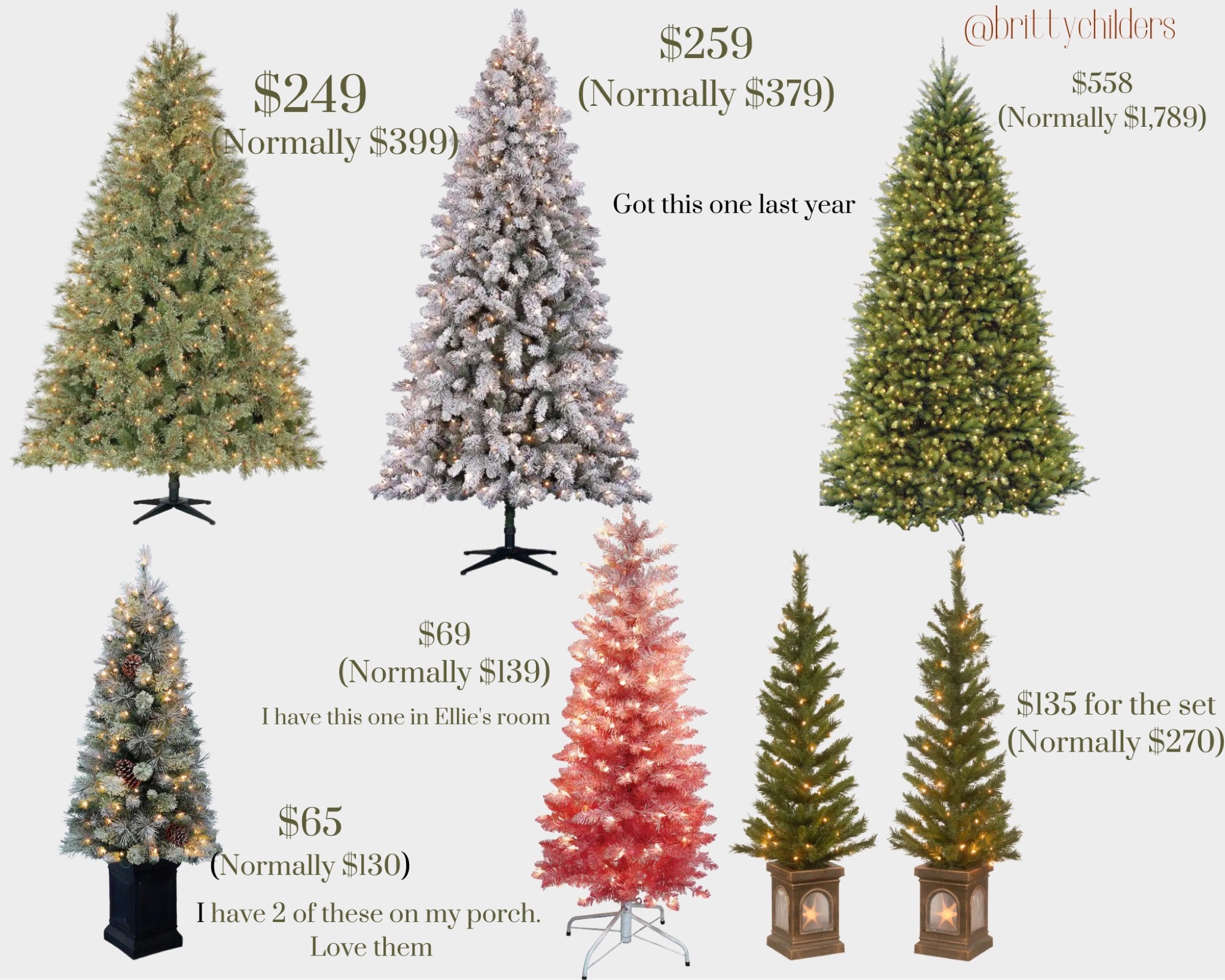 Sale Christmas trees 

#LTKSeasonal #LTKsalealert #LTKHoliday