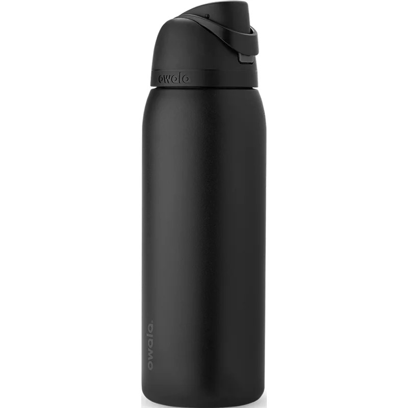 Owala FreeSip 40oz Stainless Steel Water Bottle Very Very Dark - Thermos/Cups &koozies at Academy Sports | Academy Sports + Outdoors