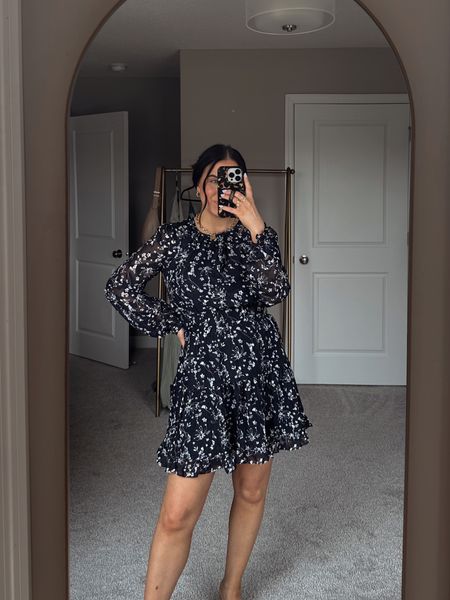 Wearing s (wish I’d done m) in this wedding guest dress! Would also be cute for a baby boy baby shower! 

#weddingguest #dress #maternity

#LTKunder100 #LTKSeasonal #LTKwedding