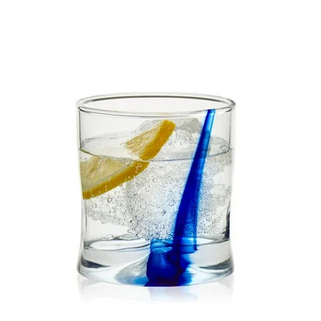 Libbey Blue Ribbon Impressions Small Rocks Glasses 8 ounce Set of 8 | Walmart (US)