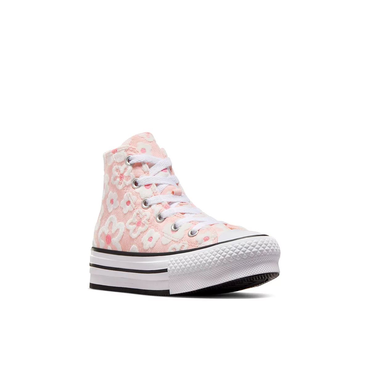 Converse Chuck Taylor All Star Little Kid Girl's Polka Doodle Hi-Top Lift Platform Sneakers | Kohl's