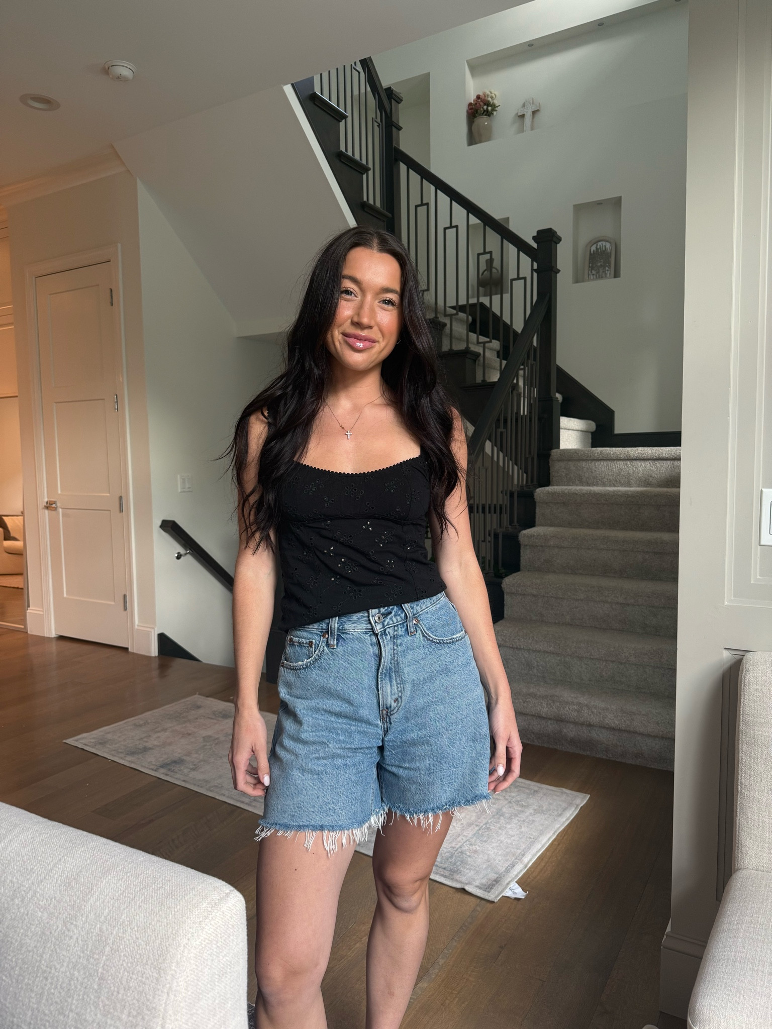 Obsessed with this black cutie top i just got from @freepeople so easy to throw on all summer! 

#LTKStyleTip #LTKSeasonal #LTKSummerEdit