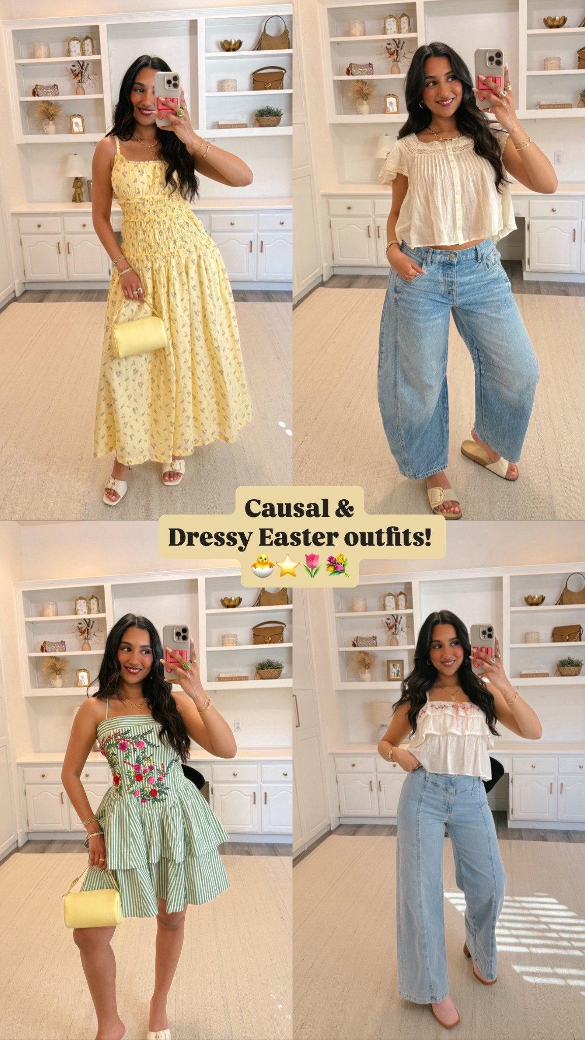 Casual and dressy options!🐣💐🌷🫶🏽