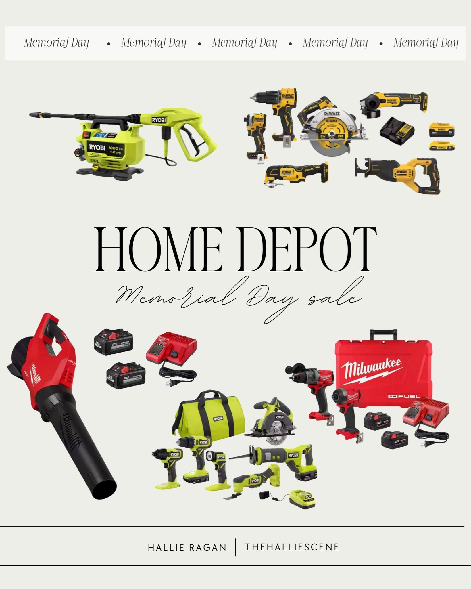 Home Depot // tools // Father’s Day // Memorial Day // sale // Memorial Day sale // gifts // gifts for him // ryobi // Milwaukee // outdoor

#LTKSaleAlert #LTKMens #LTKSeasonal