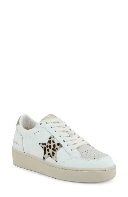 Vintage Havana Noah Low Top Sneaker in White Leopard at Nordstrom, Size 5.5 | Nordstrom