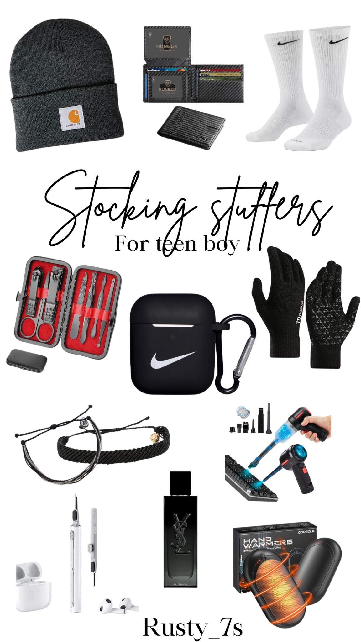Stocking stuffers for him

#LTKGiftGuide #LTKHoliday #LTKSeasonal