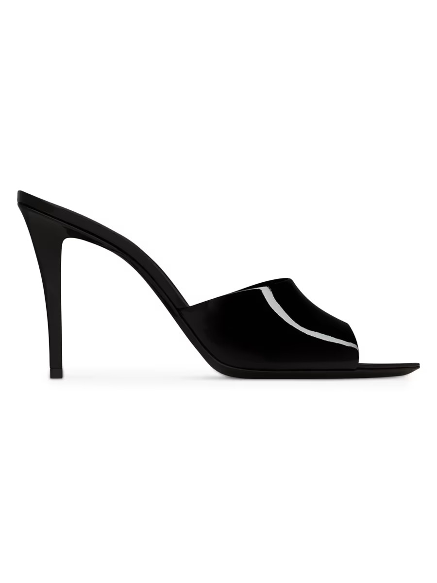 Romy Mules in Patent Leather | Saks Fifth Avenue