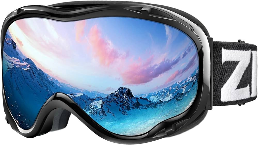 ZIONOR Lagopus B1 Ski Goggles OTG Anti fog Snow Goggles UV Protection Snowboard Goggles for Men W... | Amazon (US)