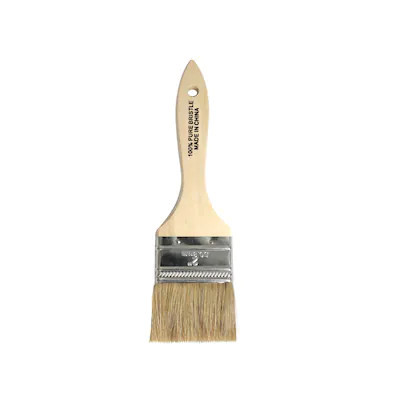 Project Source  2-in Natural Bristle Flat Paint Brush (Chip Brush) | Lowe's