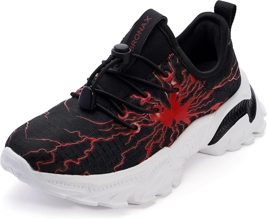 BRONAX Little/Big Boys Graffiti Personality Tennis Shoes KD5 | Amazon (US)