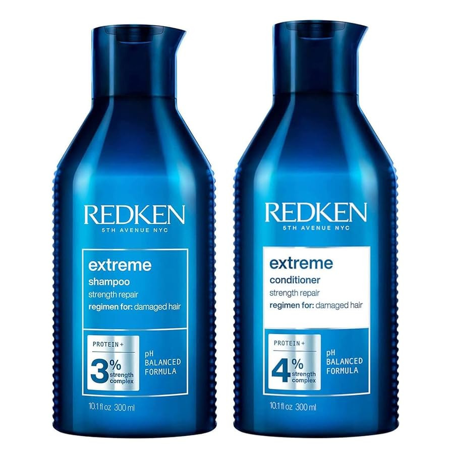 REDKEN Extreme Shampoo and Conditioner, For Damaged Hair, Repairs Strength & Adds Flexibility | Amazon (UK)