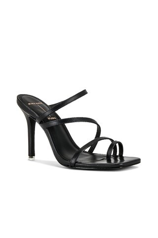 BLACK SUEDE STUDIO Cindy Sandal in Black from Revolve.com | Revolve Clothing (Global)