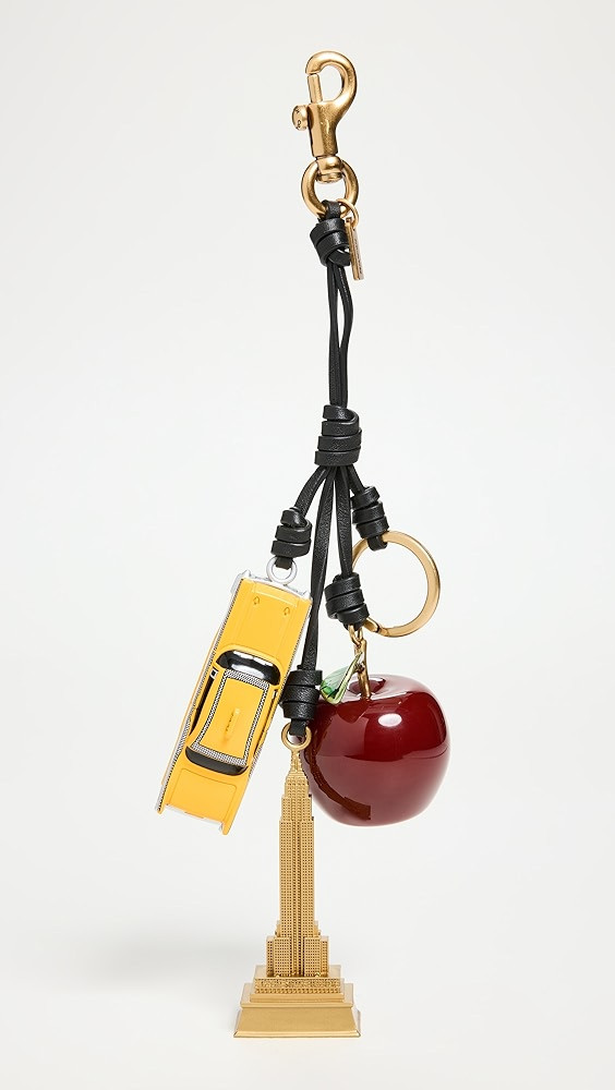 Coach Small New York Cluster Bag Charm Keychain | Shopbop | Shopbop