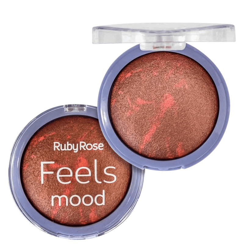 Ruby Rose Feels Mood Baked 06
            
                 - Blush Compacto 14g | Beleza Na Web (BR)