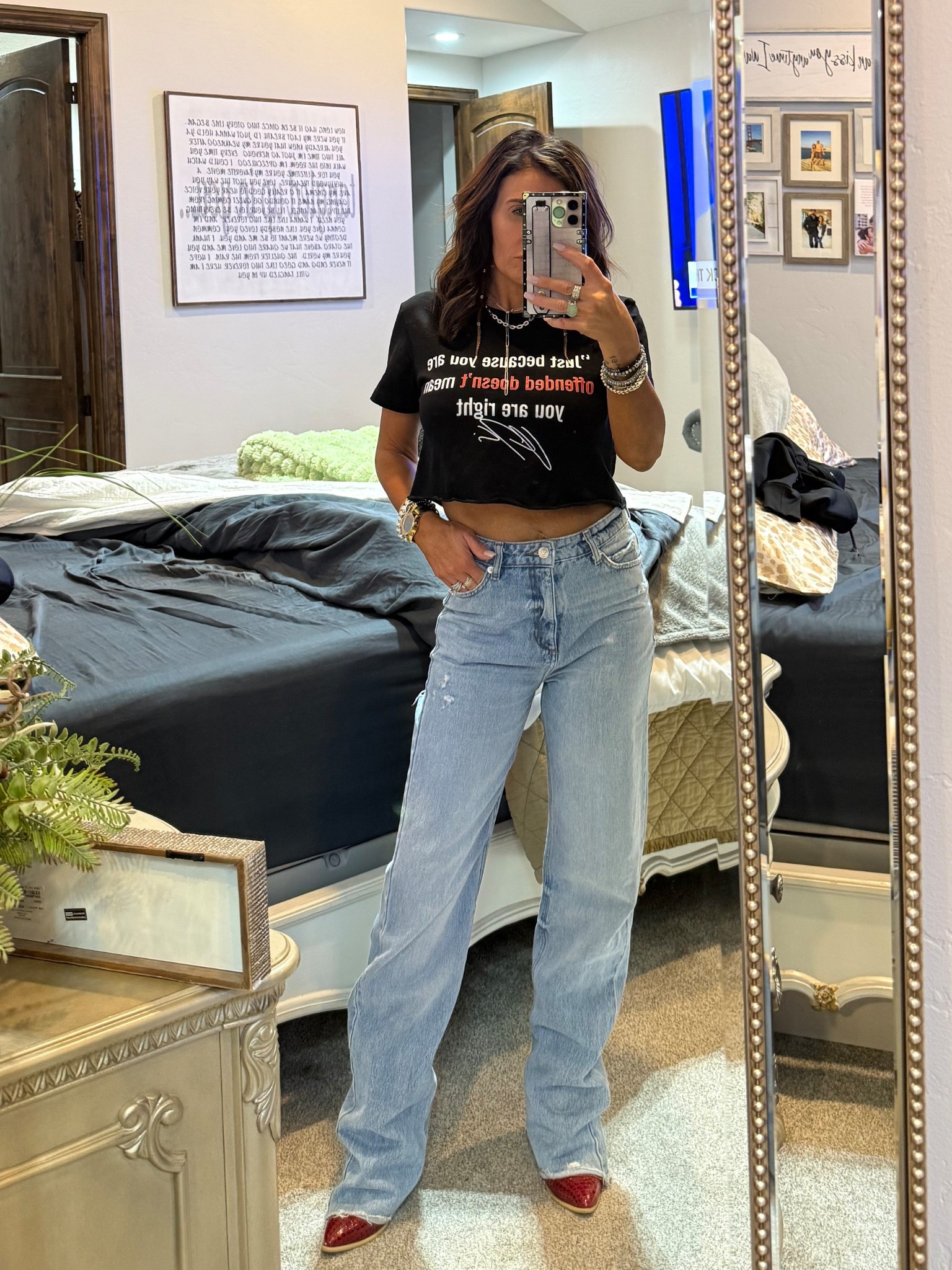 Promise I make my bed hahaha- it was right before bed ha! Sports Date Night 🏒🥅

#LTKFindsUnder50 #LTKStyleTip #LTKShoeCrush