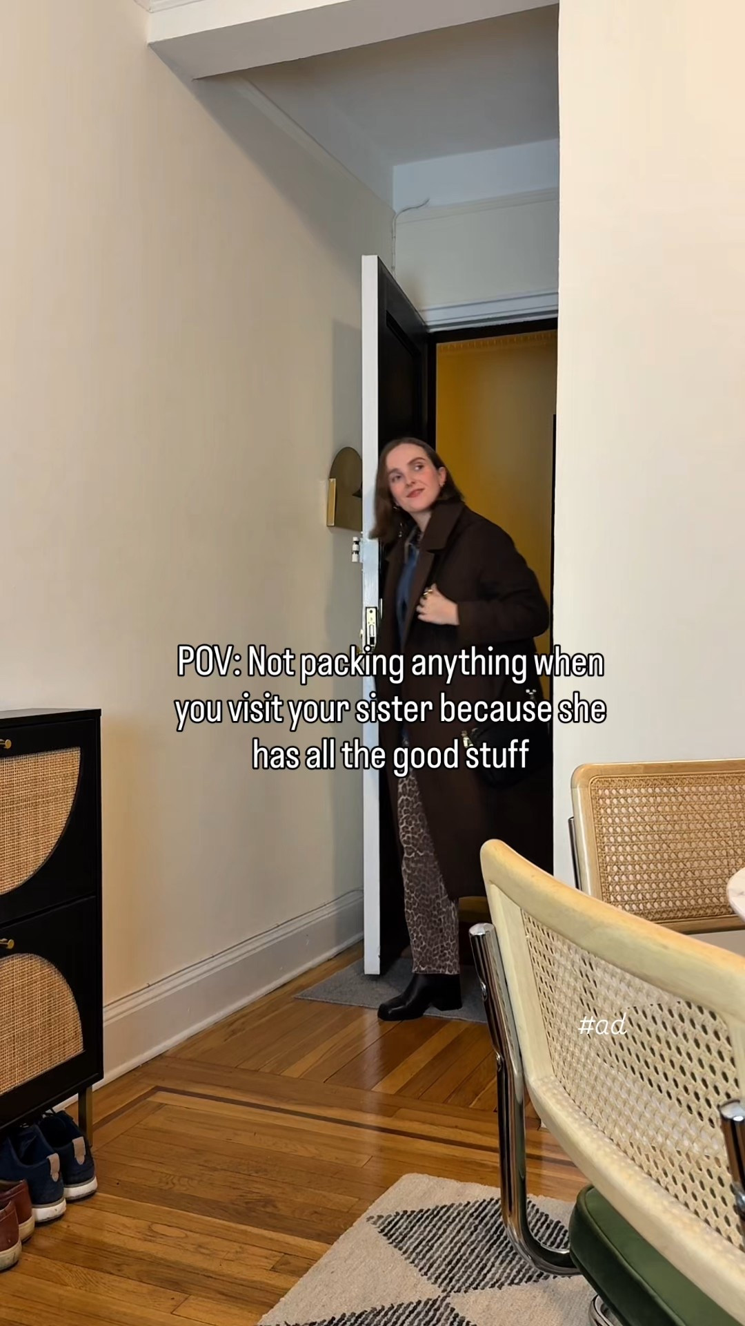 #ad Staying with your sister means never packing anything 😉I love staying with Sarah in NYC because she has all the good stuff at her apartment. Like the Pantene Abundant & Strong collection. It reduces hair loss by 85% in one month and is easy to grab at Target. #targetpartner @pantene @target #targetstyle



#LTKselfcare #LTKBeauty