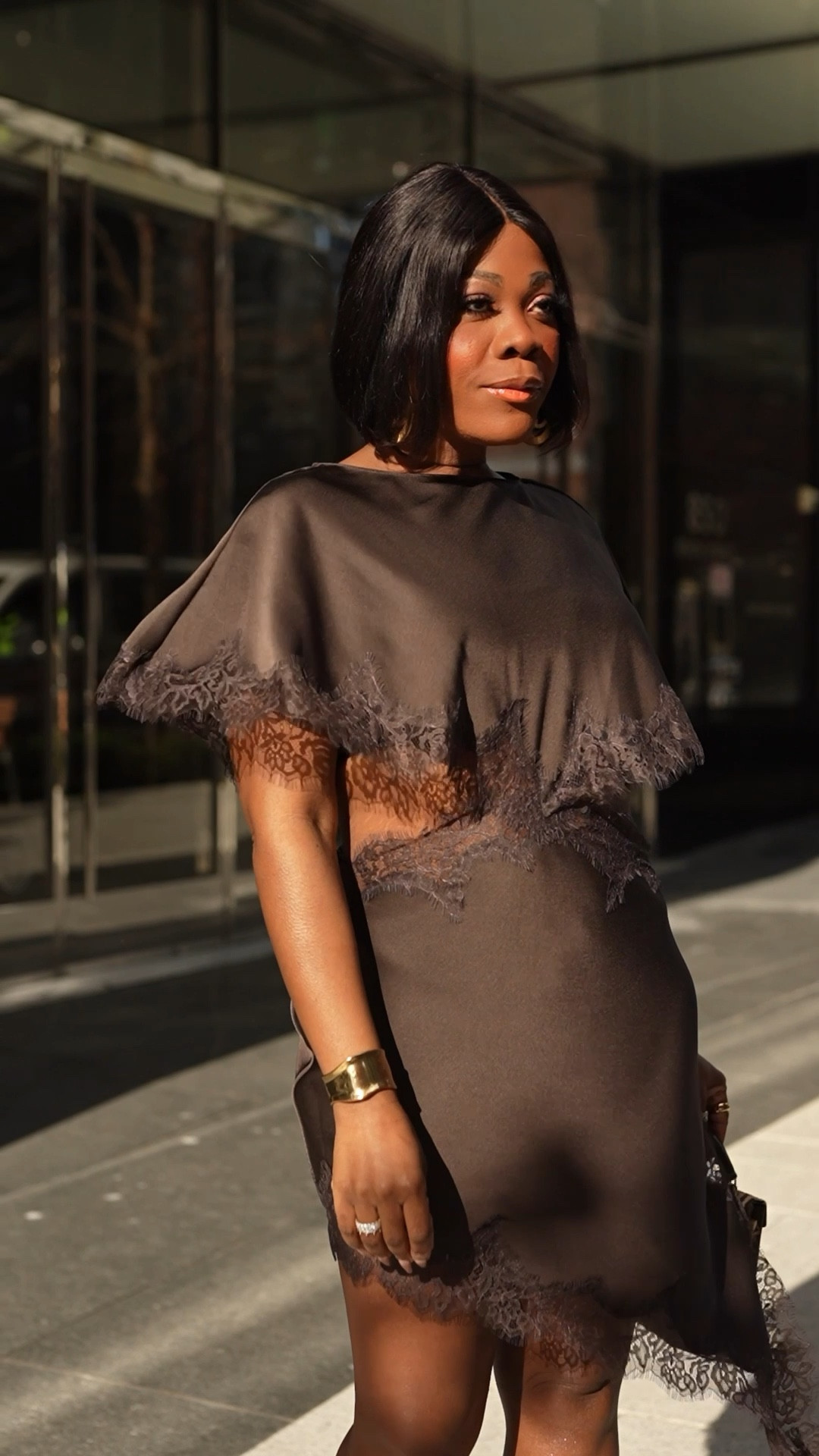 The only party dress you need ! I’m obsessed with this dress and brown is just so good! You better run to grab and thank me later :) New Year’s Eve dress, holiday dress , party outfit , chocolate brown outfit 

#LTKootd #LTKHoliday #LTKMidsize