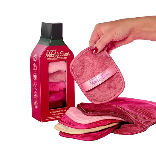MakeUp Eraser, 7-Day Set, Erase All Makeup With Just Water, Including Waterproof Mascara, Eyeline... | Amazon (US)