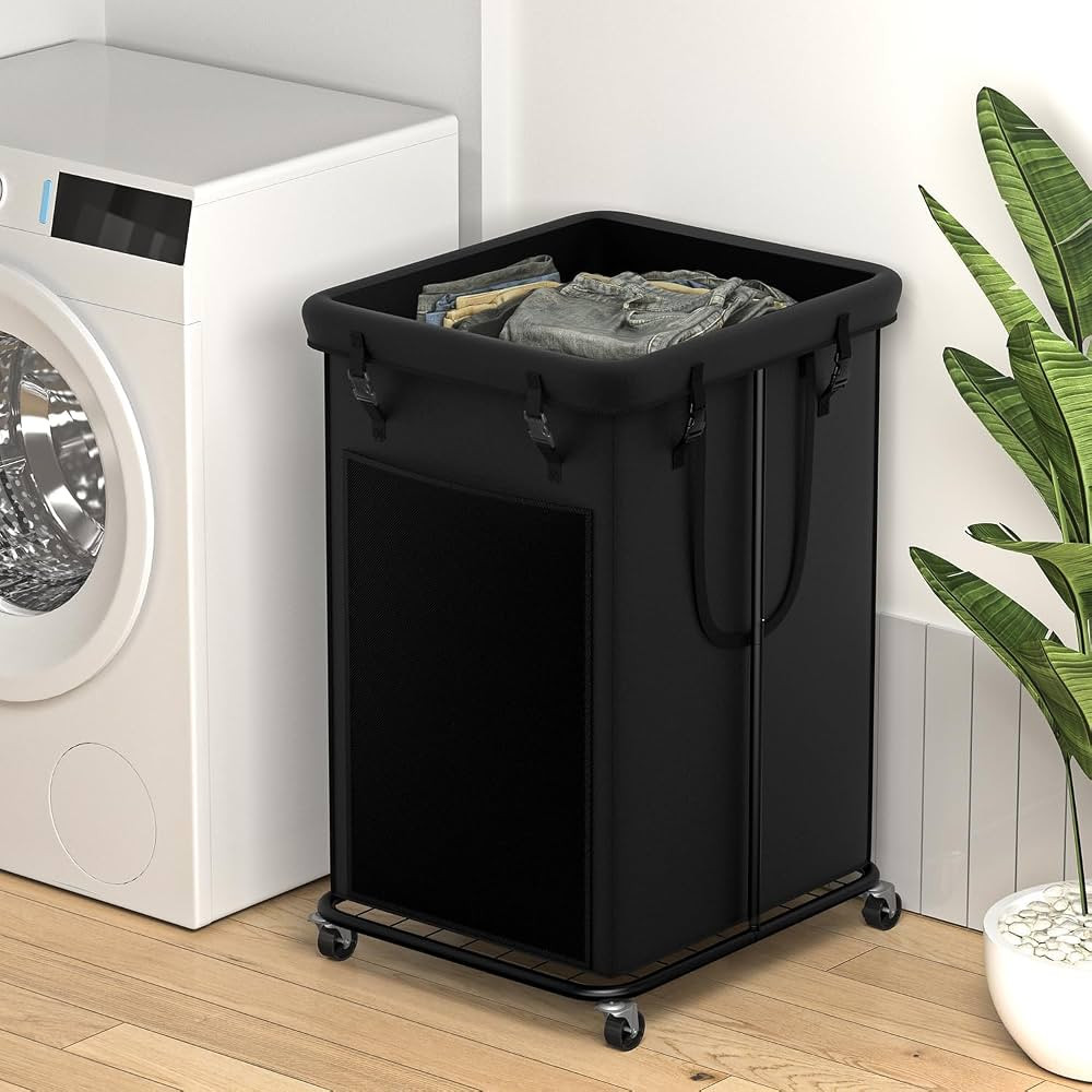 150L Large Laundry Hampers, Oxford Fabric Laundry Hampers Clothes Hampers, Metal Frame and Remova... | Amazon (US)