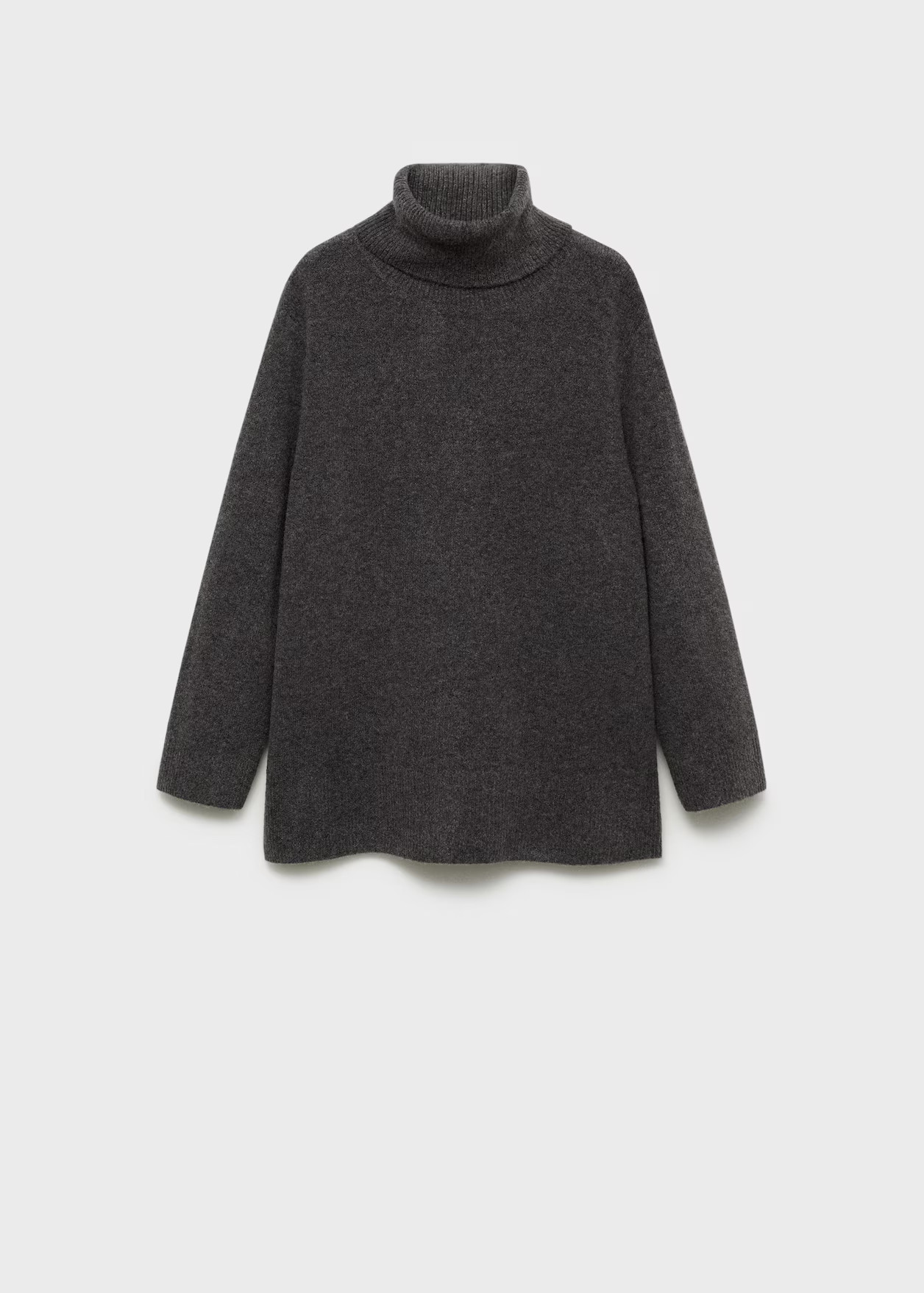 Turtleneck knit sweater - Women | MANGO United Kingdom | MANGO (UK)