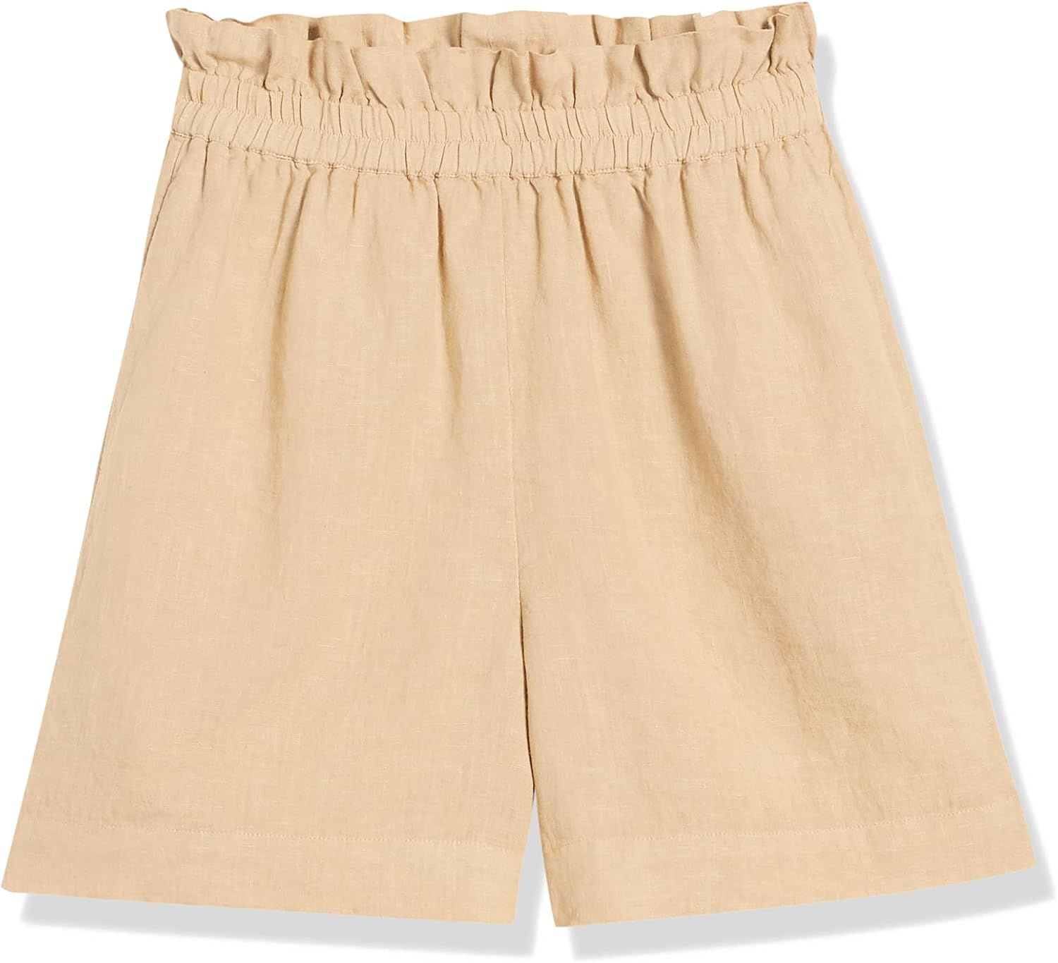 The Drop Women's Priya Pull-On Linen Short | Amazon (US)