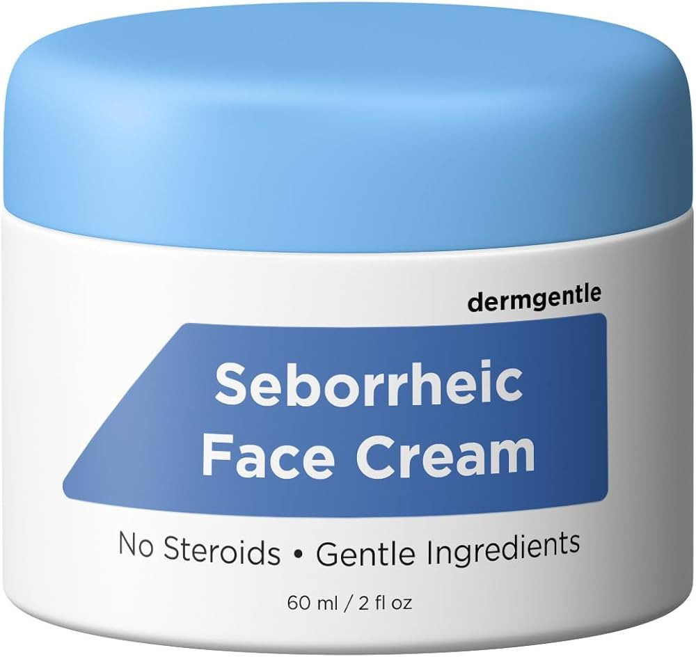 Seborrheic Face Cream - Skin Rejuvenation and Barrier Repair with MCT Oil, Squalane - Moisturizin... | Amazon (US)