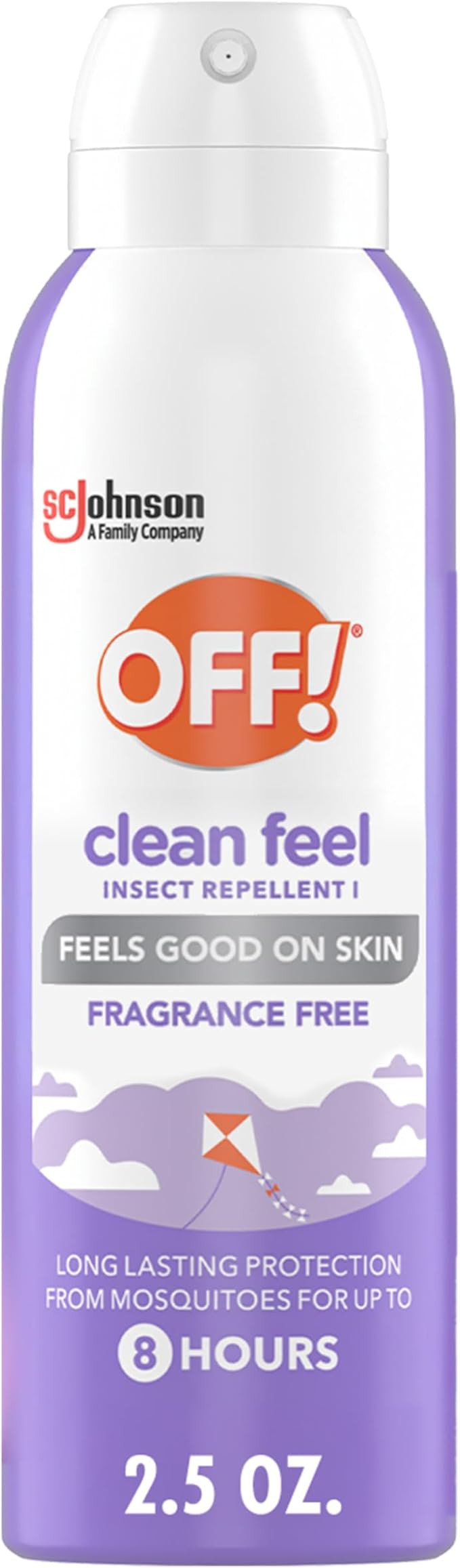 Amazon.com: Off! Clean Feel Travel Size Insect Repellent Aerosol with 20% Picaridin - Bug Spray f... | Amazon (US)