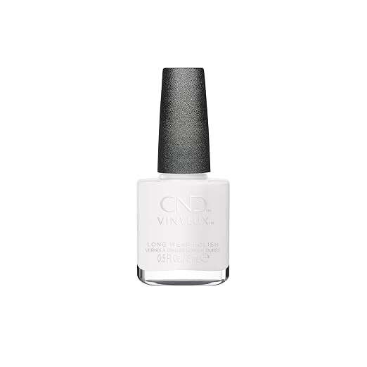 CND Vinylux Longwear White Nail Polish, Gel-like Shine & Chip Resistant Color, 0.5 Fl Oz | Amazon (US)