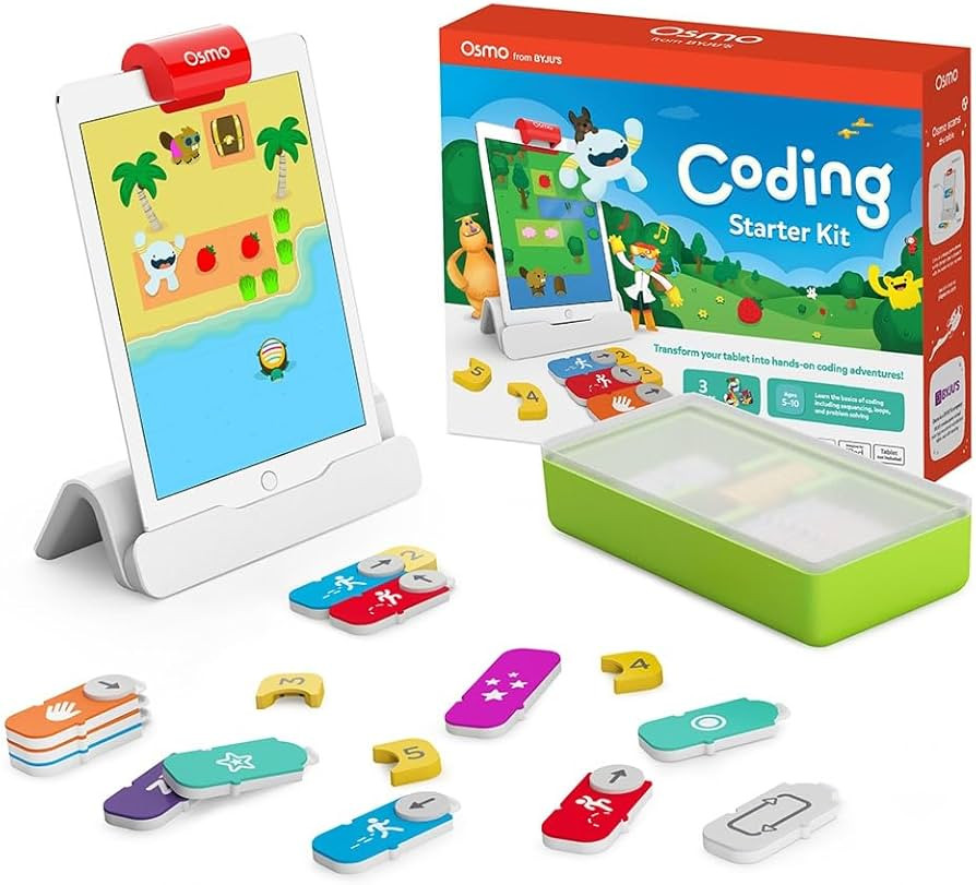 Osmo - Coding Starter Kit for iPhone & iPad-3 Educational Learning Games-Ages 5-10+ Learn to Code... | Amazon (US)