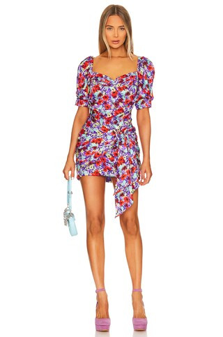 Chiara Puff Sleeve Mini Dress
                    
                    For Love & Lemons | Revolve Clothing (Global)