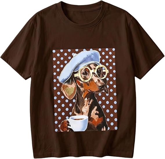 SOLY HUX Women's Cute Summer Graphic T Shirts | Amazon (US)