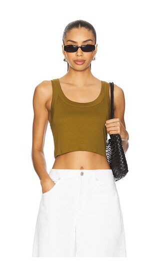 Halsey Tank Top in Hazel | Revolve Clothing (Global)