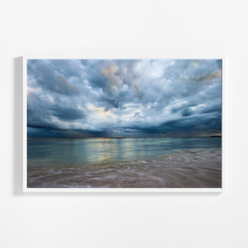 "Playa Del Carmen" by EJ Camp Framed Photography Print for Brigette Romanek 64.25"x43.25" | Crate... | Crate & Barrel
