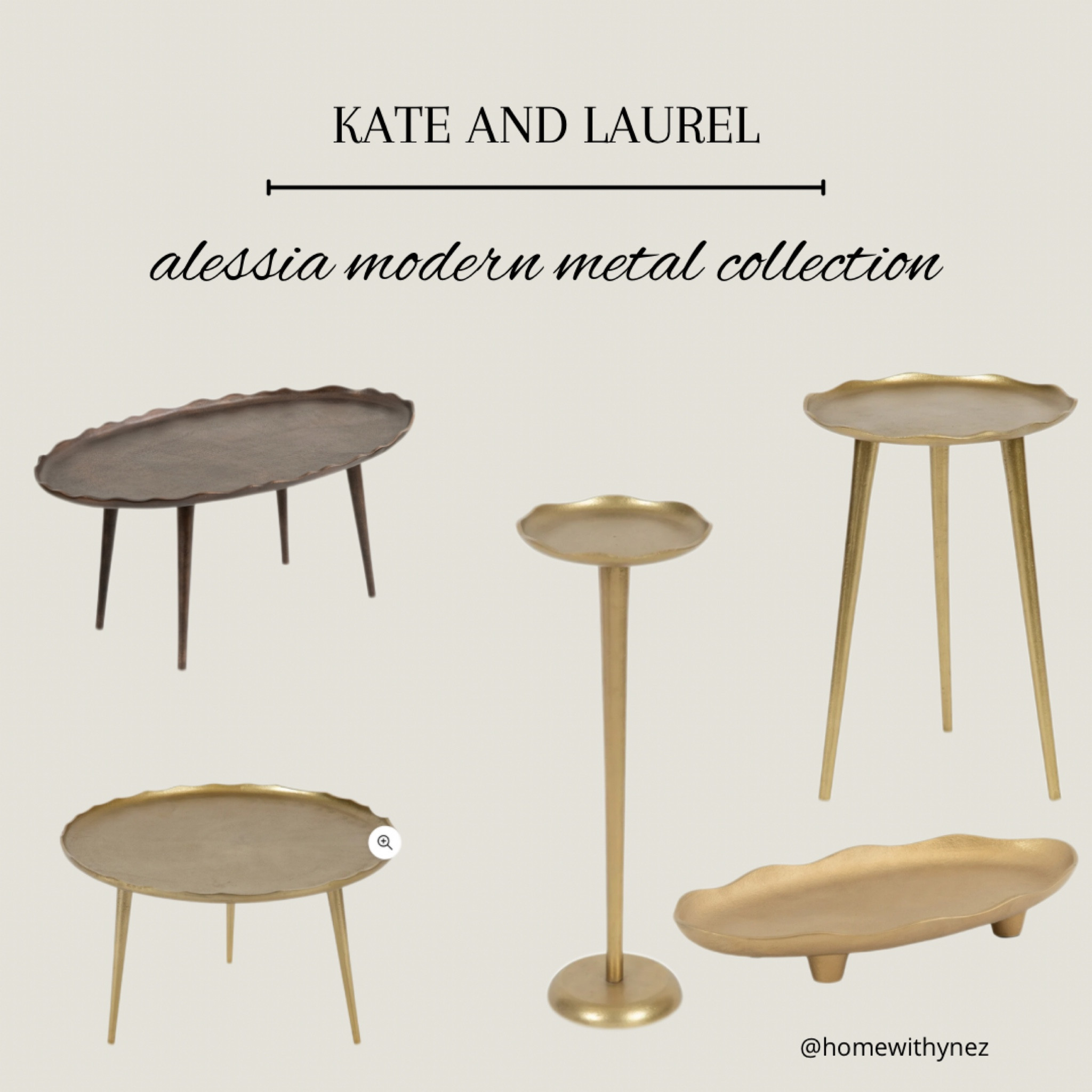 Kate and Laurel Alessia Metal
Collection 

#LTKHome