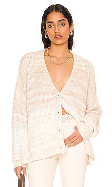 525 Ombre Striped Cardigan in Bare Multi from Revolve.com | Revolve Clothing (Global)