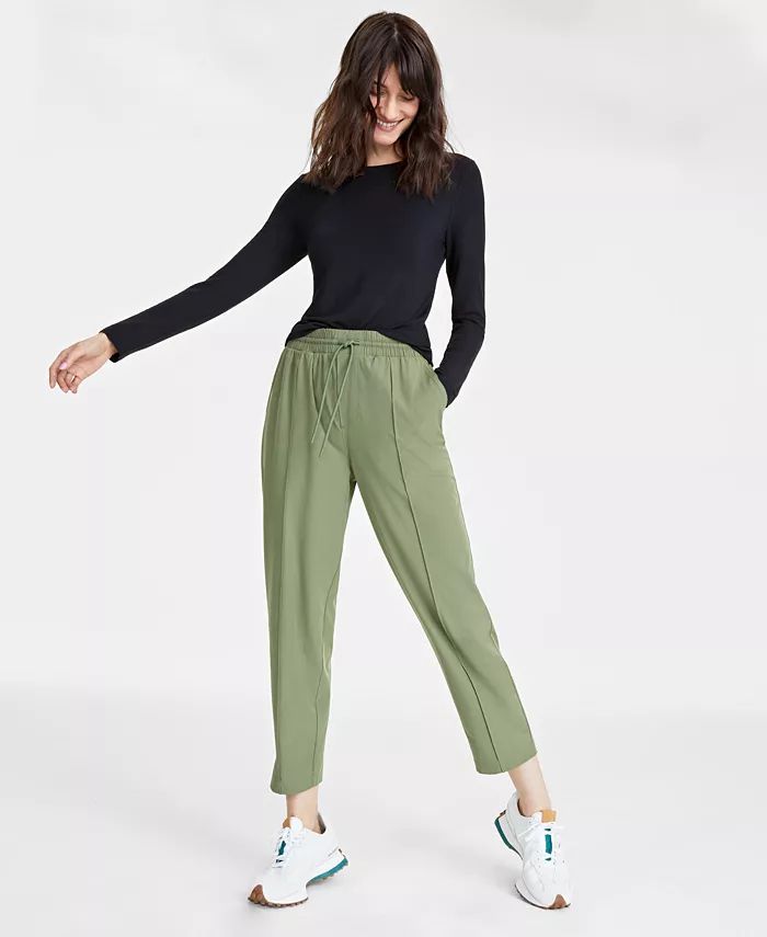 On 34th Women's Drawstring Commuter Pants, Created for Macy's - Macy's | Macys (US)
