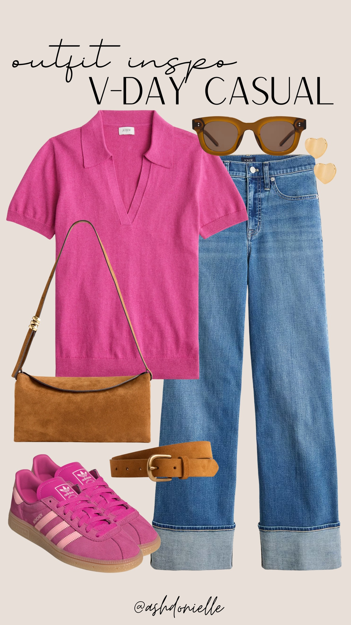 Valentine’s Day casual outfit idea

casual Valentine’s Day outfit
pink sweater and jeans look
heart graphic tee styled casually
neutral cardigan with red accents
everyday denim and cozy knit
sneakers with romantic details
soft blush lounge-inspired outfit
laid-back date night apparel
effortless coffee date ensemble

#LTKootd #LTKSeasonal #LTKSaleAlert