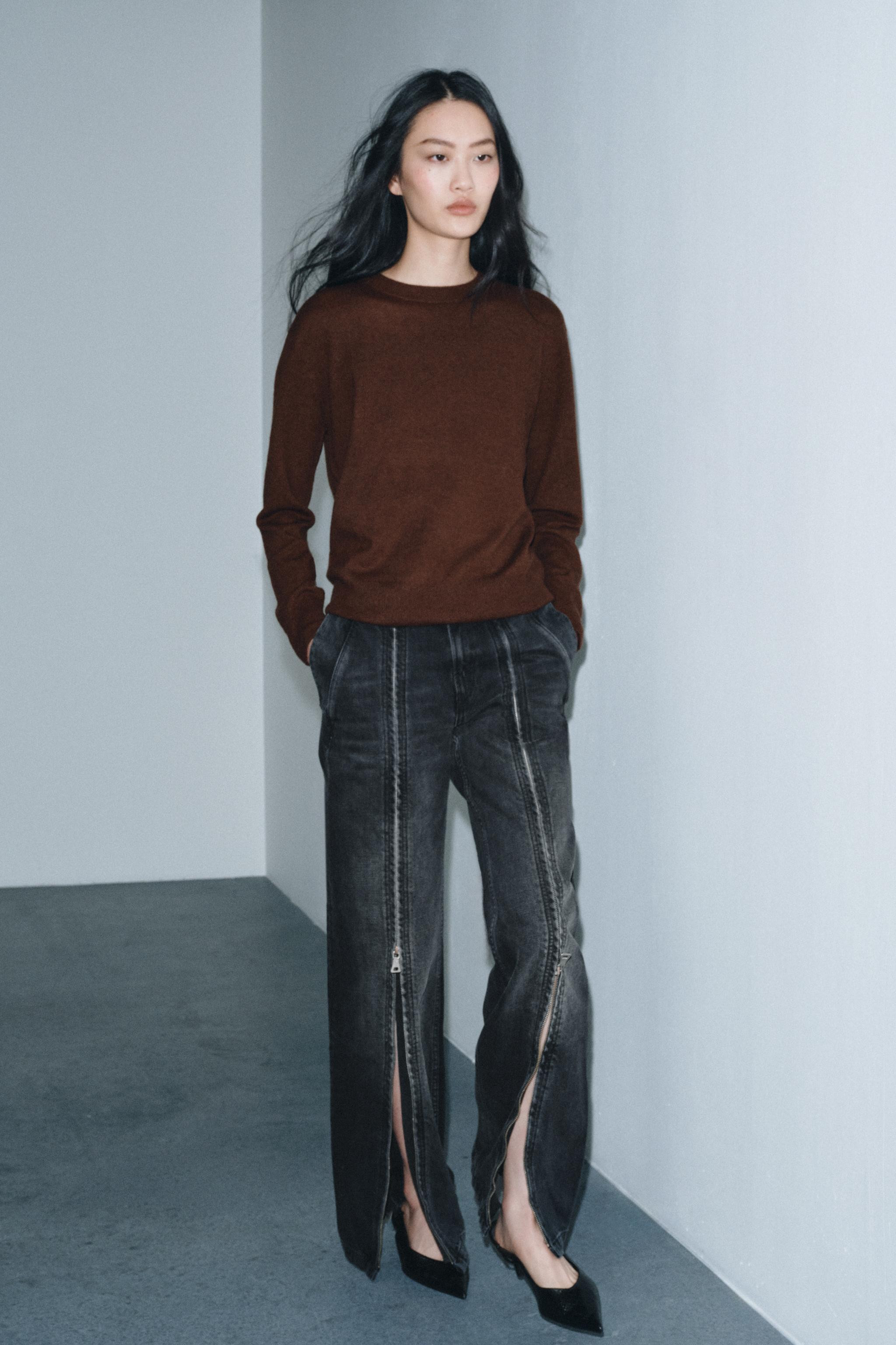 DOUBLE KNIT JUMPER | Zara AU
